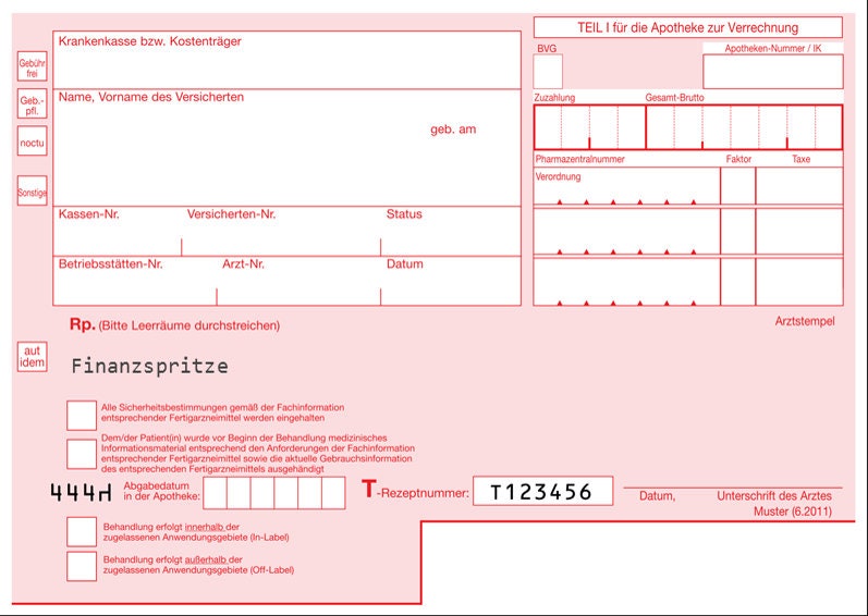 Finanzspritze - das attestierte Geldgeschenk | Geldgeschenk Verpackung