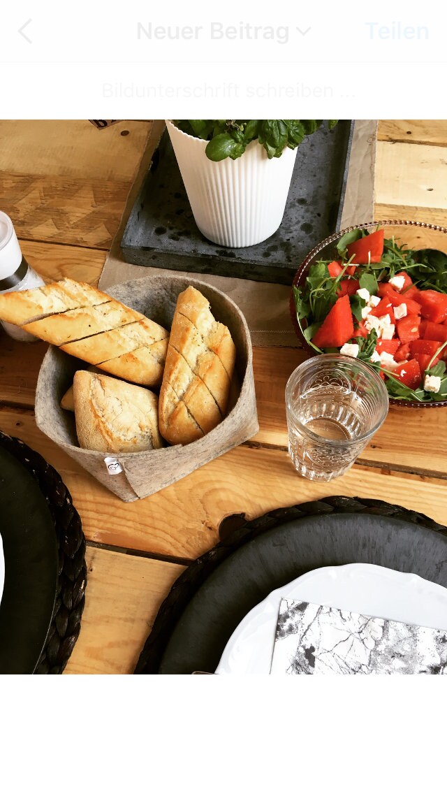 Brotkorb | Morgenliebe | gibt Deinen Brötchen einen Ehrenplatz