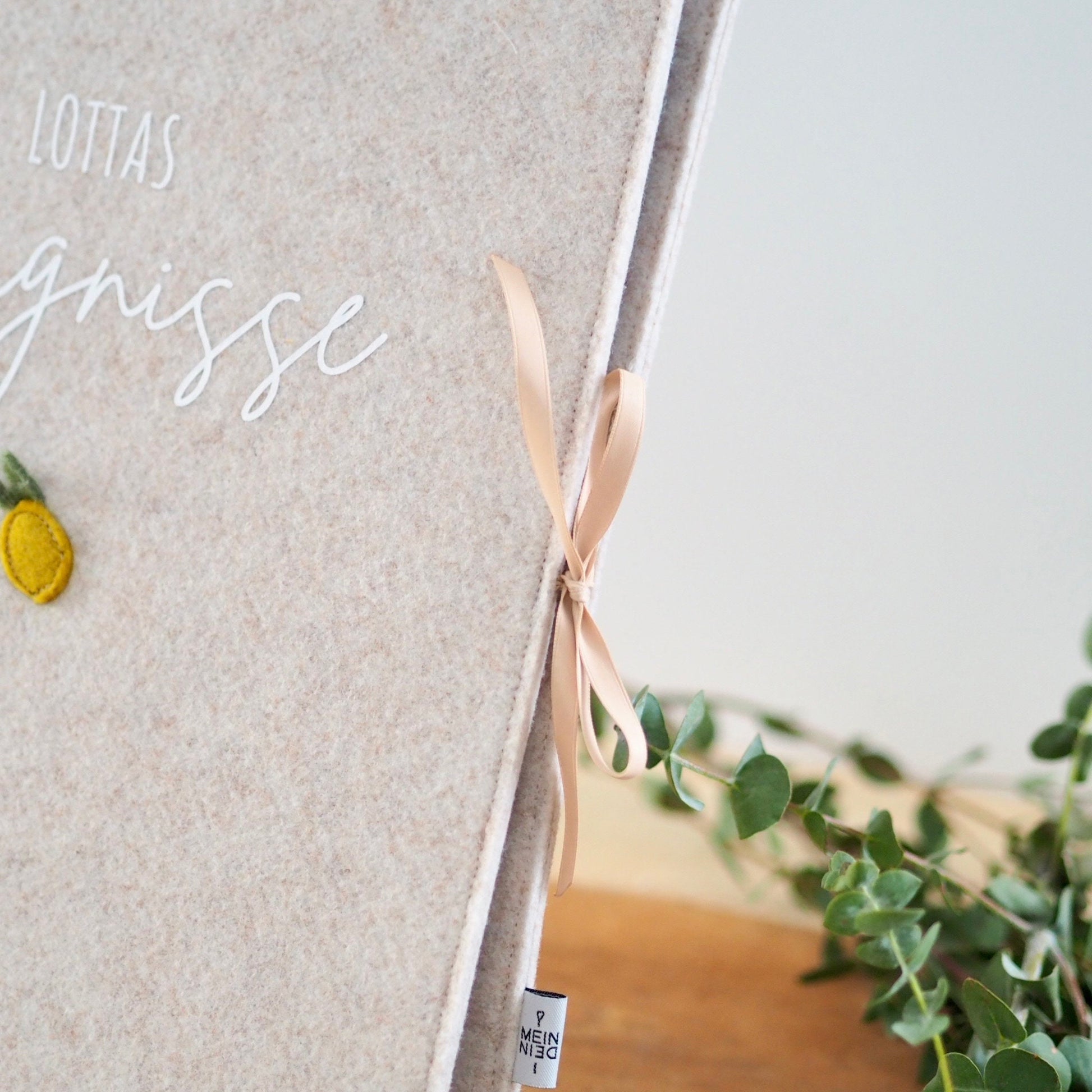 Personalisierte Zeugnismappe | Little Lemon | Schönes Geschenk zum Schulstart